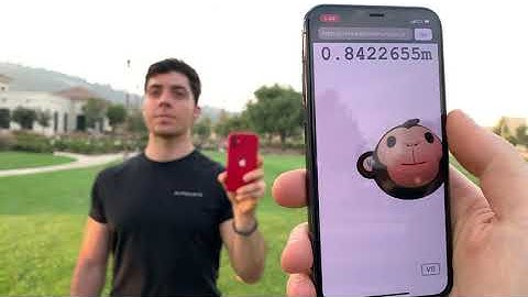 Nearby Interaction on the Web! | Croquet + iOS 14 Nearby Interaction Framework + A-Frame