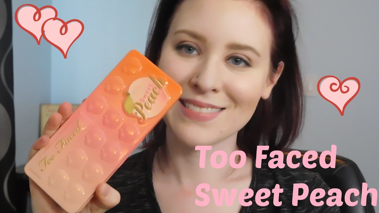 Too Faced Sweet Peach Palette Review & Swatches!