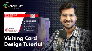 How to Create Visiting Card Design in Corel Draw | Business Card Tutorial | Simplified Tuts
