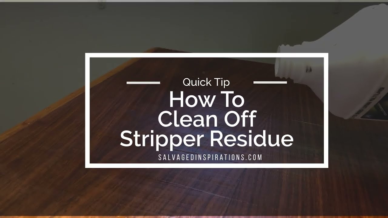 How to Strip Paint or Varnish Off Wood Using Citristrip Gel 