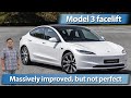 Tesla Model 3 Highland facelift review - massively improved, but not perfect