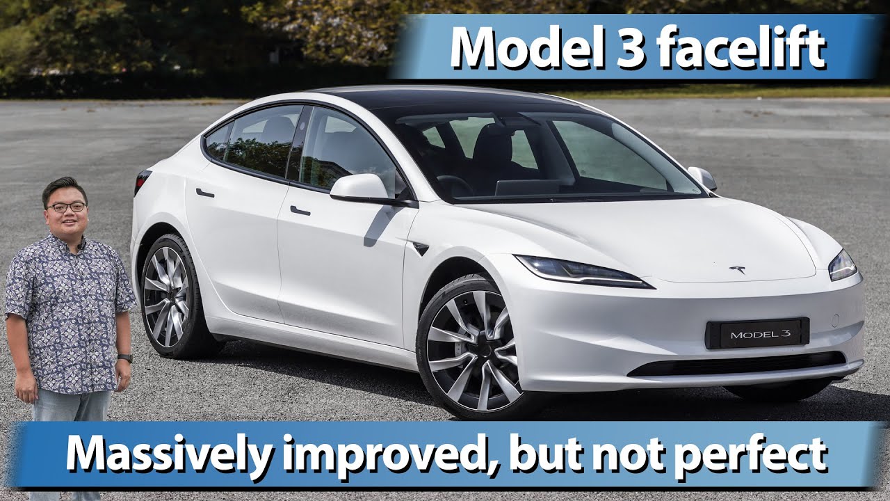 Für Tesla Modell 3 Highland 2021 & Modell y/3 2014-2018 Front