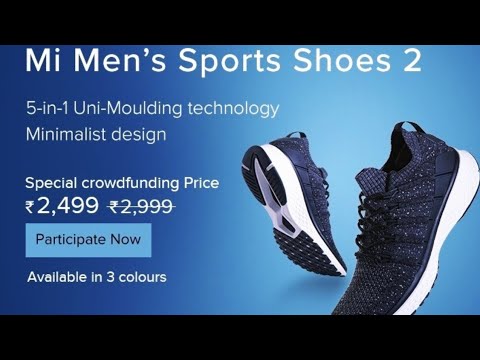 🔥🔥Mi men's sports shoes 2!! Xiaomi 