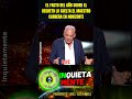 EUROPA JUEGA EL MISMO PARTIDO, NOS GUSTE O NO! APOTEOSICO CABRERA EN HORIZONTE
