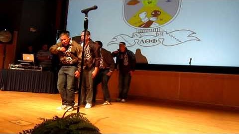 Lambda Theta Phi- Lambda Chapter Salute