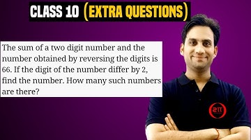 The sum of two digit number and the number obtained by reversing the digits is 66. If the digit of