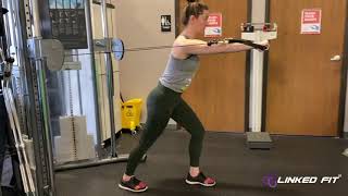 Celebrity Movement: Cable Staggered Stance Chest Press Wealth