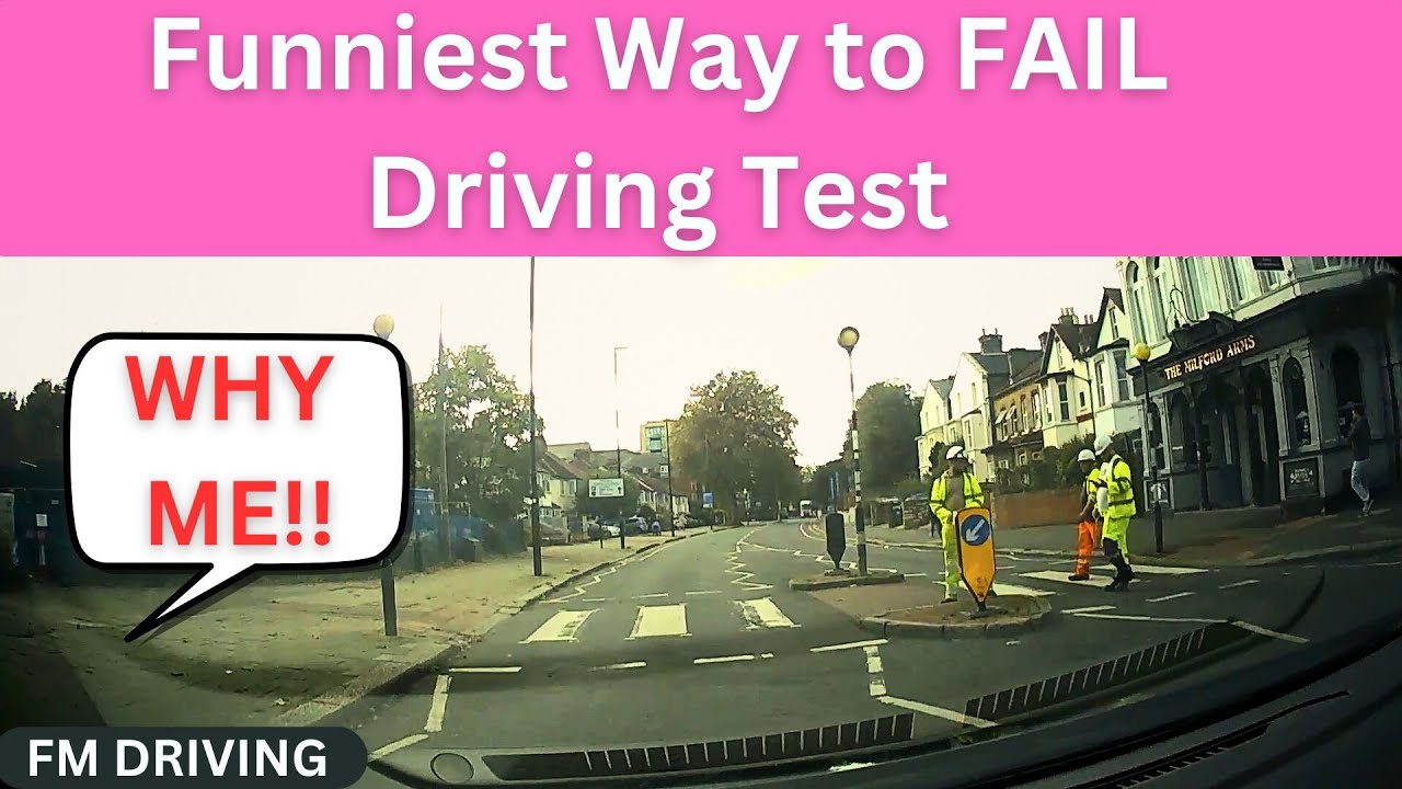 Craziest way to Fail Driving Test ! Is this Fair? - YouTube
