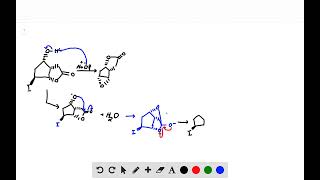 Draw a stepwise mechanism for the following reaction