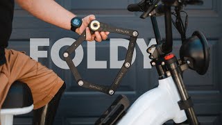 The STRONGEST Folding Lock // FoldyLock Forever by SeatyLock // Secure Your eBike with Confidence