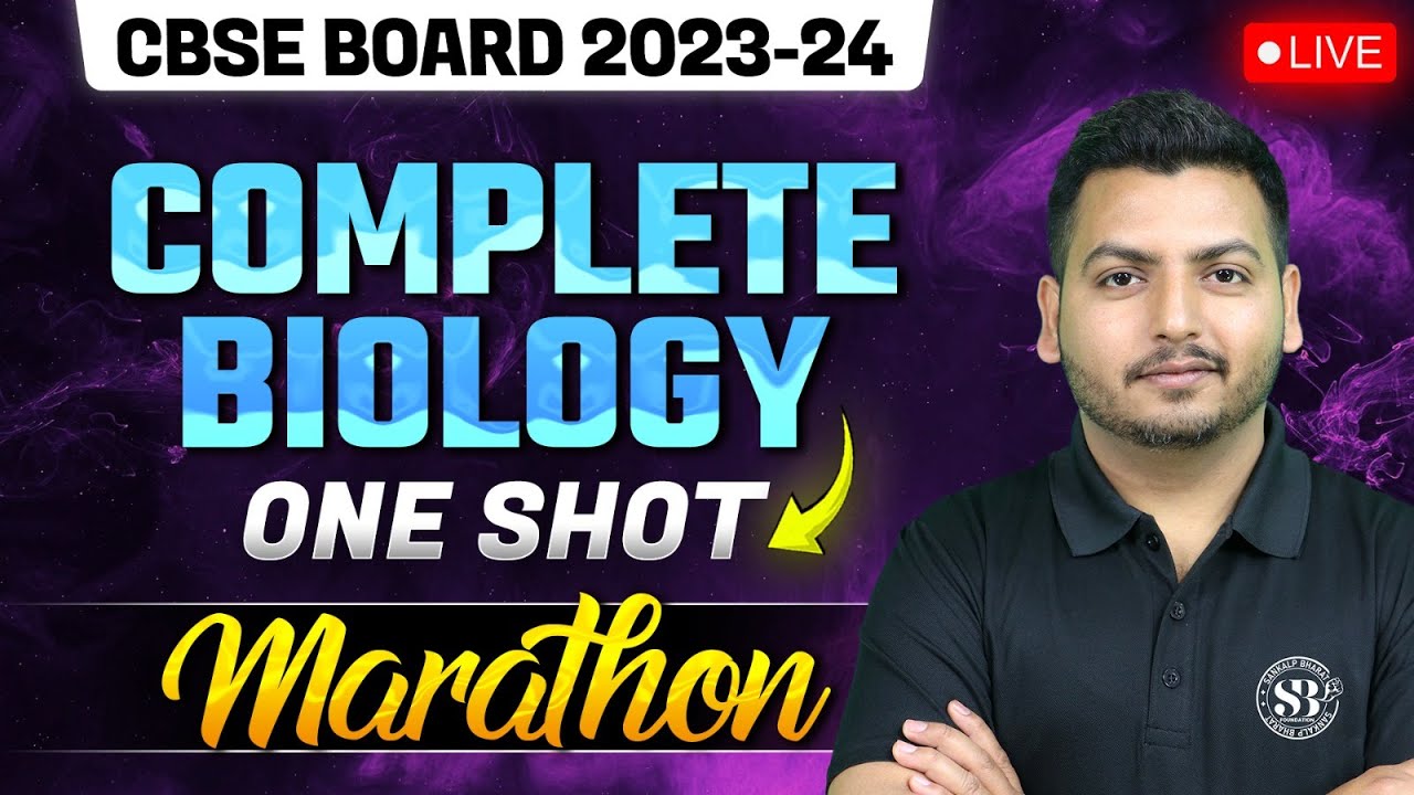 Complete Biology Class 10 One Shot Marathon | CBSE BOARD 2024 | Biology ...