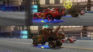 Cars 2 The Video Game Lightning Mcqueen And Mater - All The Training And The Racing Events