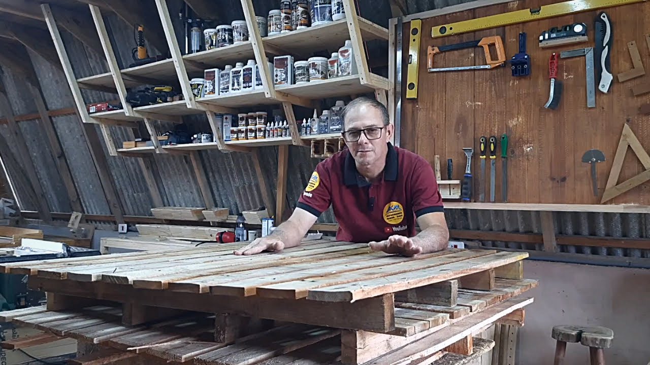 O que fazer com Pallets? Você irá gostar desse projeto!