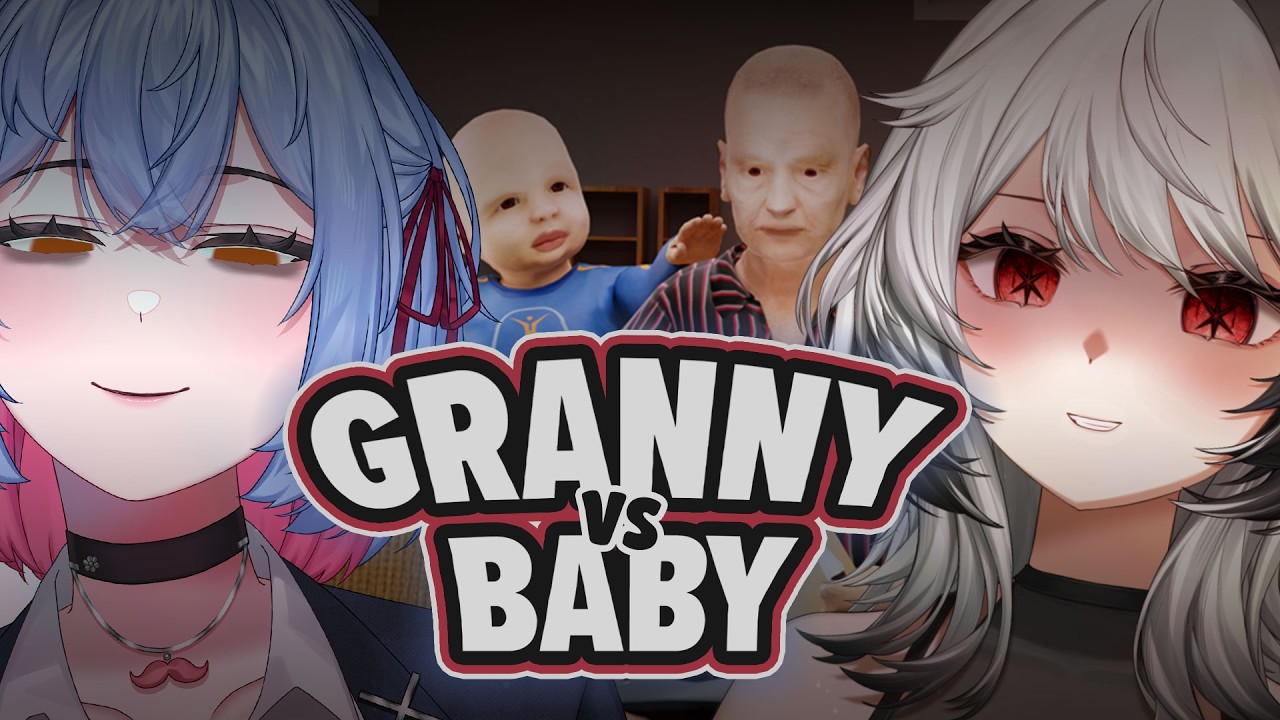 【GRANNY SIMULATOR】 WILD FAMILY RODEO ft. @Rina_Gure 【Vtuber Indonesia】