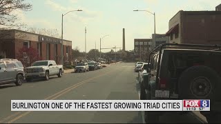 Burlington is one of the fastest-growing Triad cities