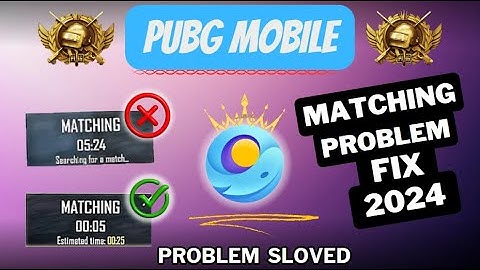 🔧Fix PUBG Mobile Emulator Matchmaking Issue 2024 | Gameloop Emulator Fix