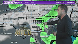 "Milder temperatures overnight with a breezy Thursday on the way", 11/18