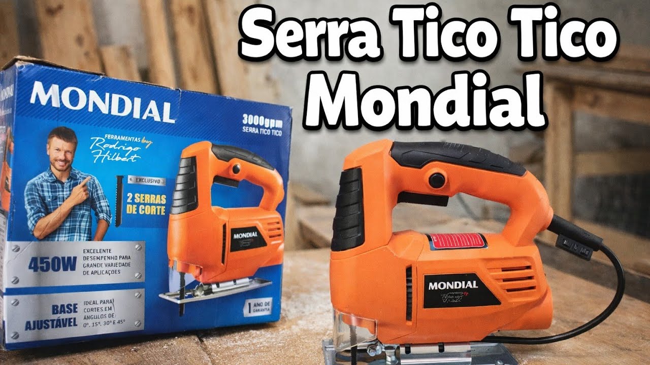 Serra Tico Tico Mondial ST-RH-01 450W – Boa e Barata ou Furada? 😱 - YouTube
