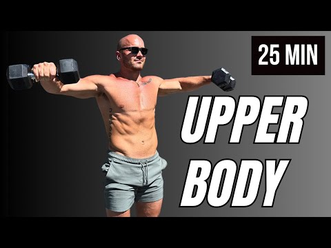 25 MIN UPPER BODY DUMBBELL WORKOUT | Day 25 Strength Comeback