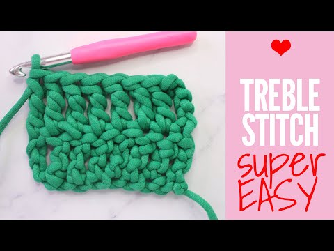How to Treble Crochet (tr) | Easy Step-by-Step Tutorial for Beginners