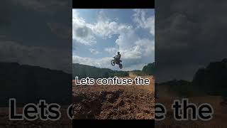 Let’s confuse em #fourwheelers #dirtbikes #jumps #kawasaki #ktm
