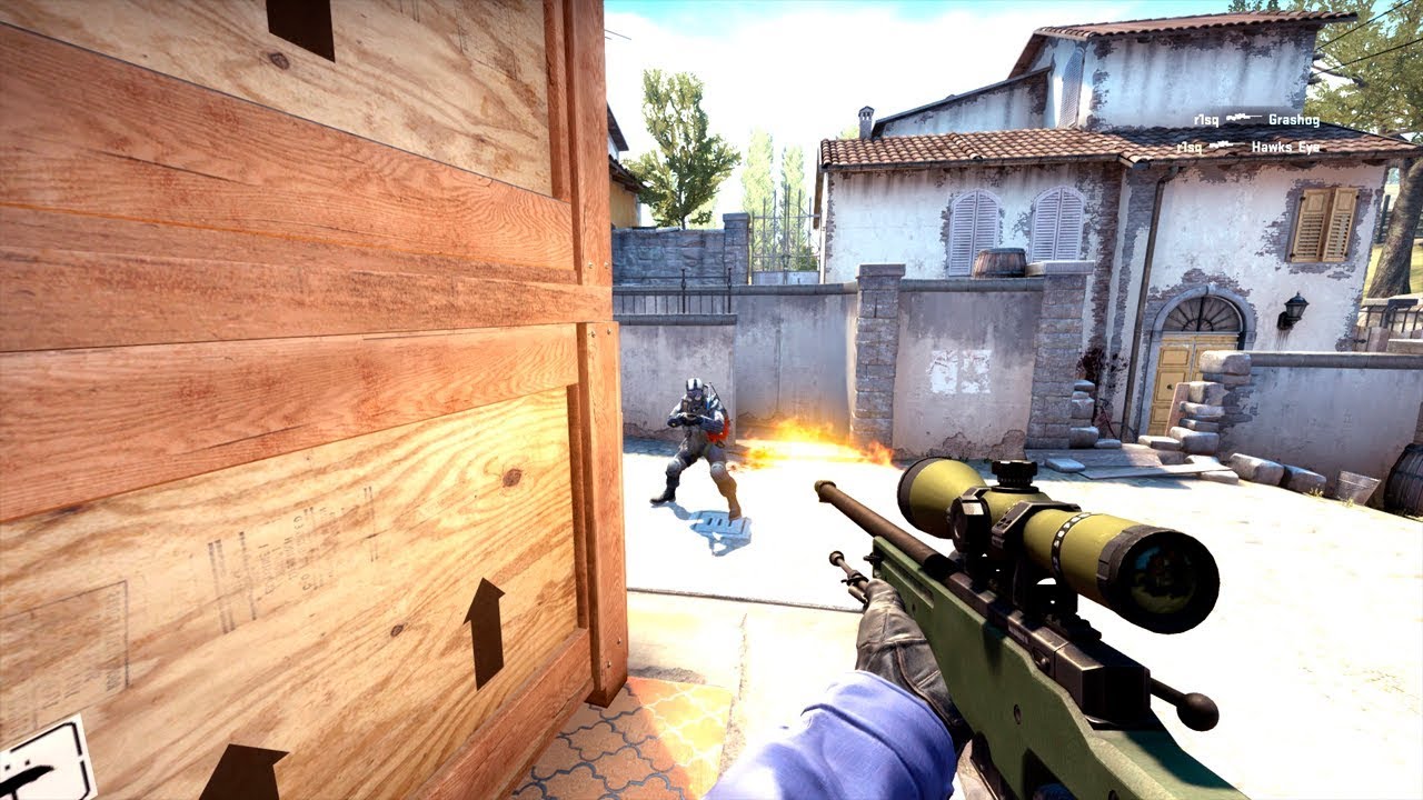 Faceit mix: r1sq vs. mix [1v4]