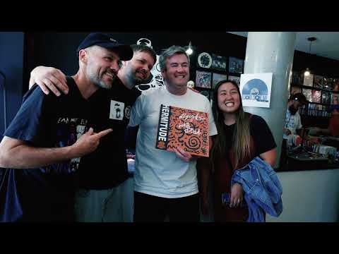 Australian band Hermitude perform in 8 record stores in 1 day!!
