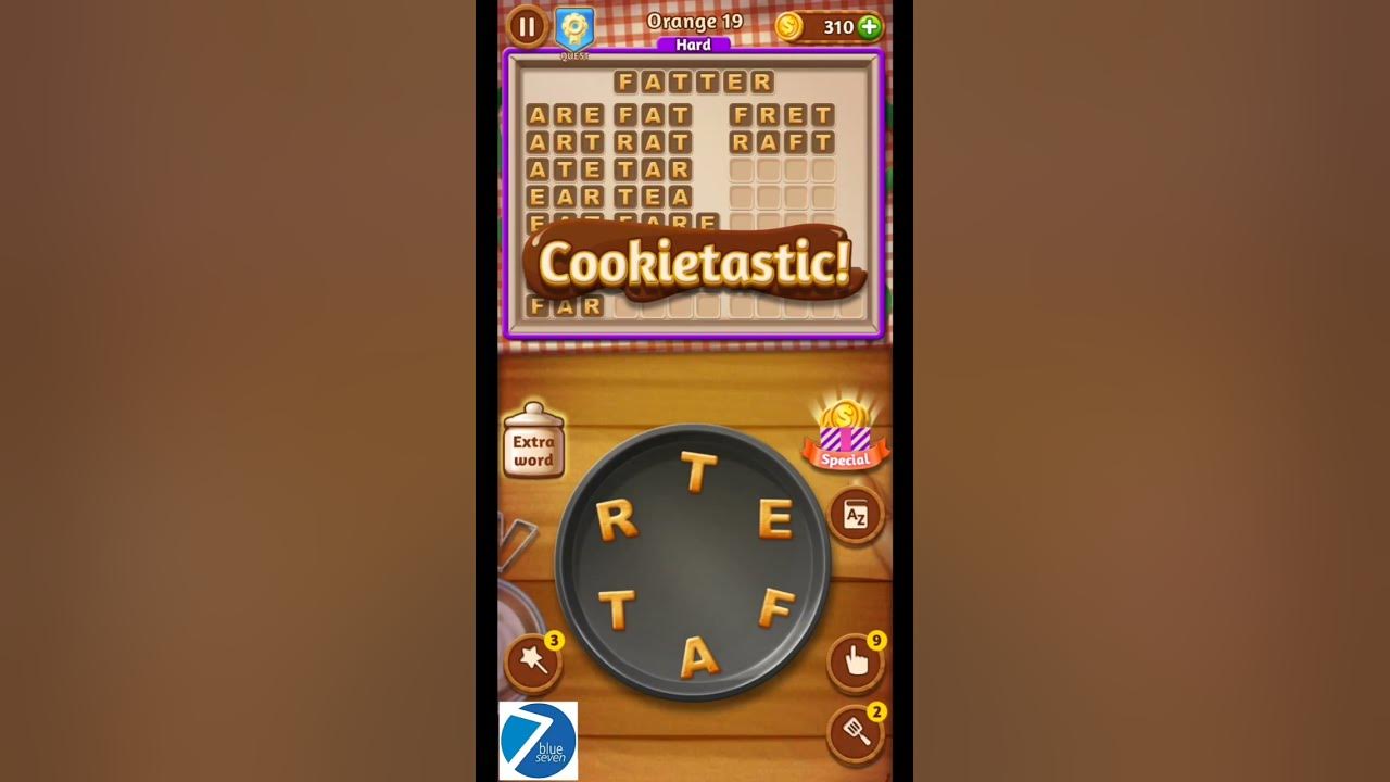 Word Cookies Orange 🍊 Level 1620 / Star Chef Word Cookies Game