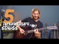 Top 5 intermediate songs  can you play them all