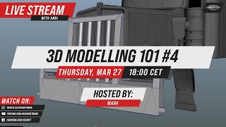 Famous 3D Modelling 101 with Mark & Andi - Episode #4! 🖌️ Net Worth