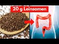 DIESE 7 Dinge werden passieren, wenn du jeden Tag 20 g Leinsamen isst!