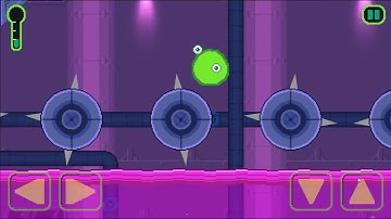 Slime Labs Level 14 - ALL DISKS 💾💾💾 - Walkthrough Gameplay 🧪🥼 | SKILLGAMING ✔️