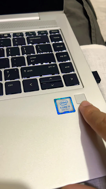 Fingerprint sensor Hp Laptop #shorts #hp #laptop