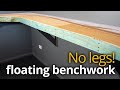 How to build strong benchwork for your model railway - no legs!