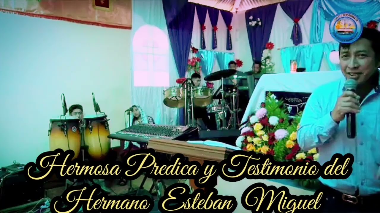 Hermosa Predica en Q'anjob'al por el hermano Esteban Miguel