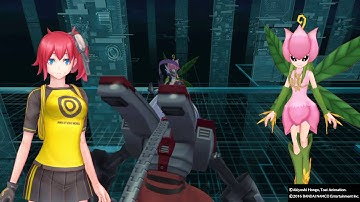 DIGIMON STORY CYBER SLEUTH Walkthrough Part 53 - A Girl in Love