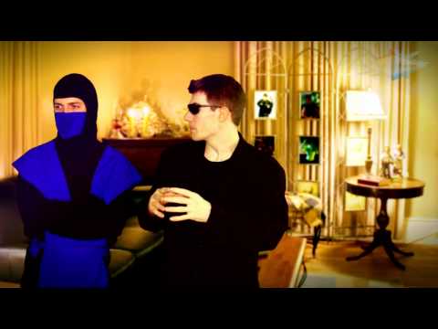 Real Mortal Kombat: Sub-zero Asks Johnny Cage To help with the Rent - Real Mortal Kombat: Sub-zero Asks Johnny Cage To help with the Rent