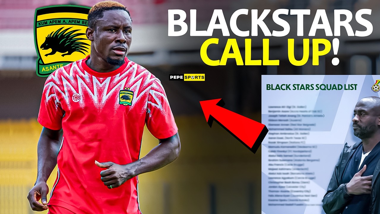 FANTASTIC 🔥 ASANTE KOTOKO 🇦🇹 DEFENDER LORD AMOAH TO THE BLACK STARS 🇧🇴