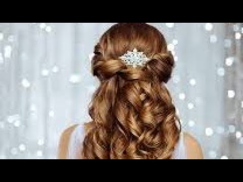 beautiful hair styles with beautiful hair accessories || beautiful bridal hairstyles with hair flare
