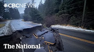 Download Lagu Flooding washes out highway in Haida Gwaii MP3