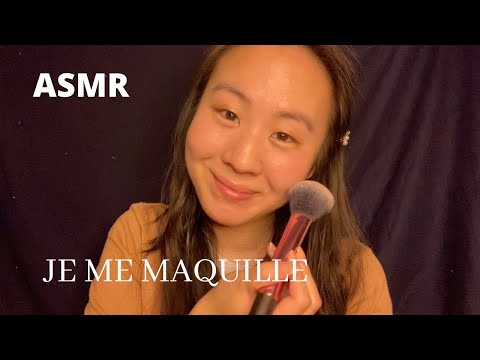 Je me maquille en faisant de l’ASMR FR