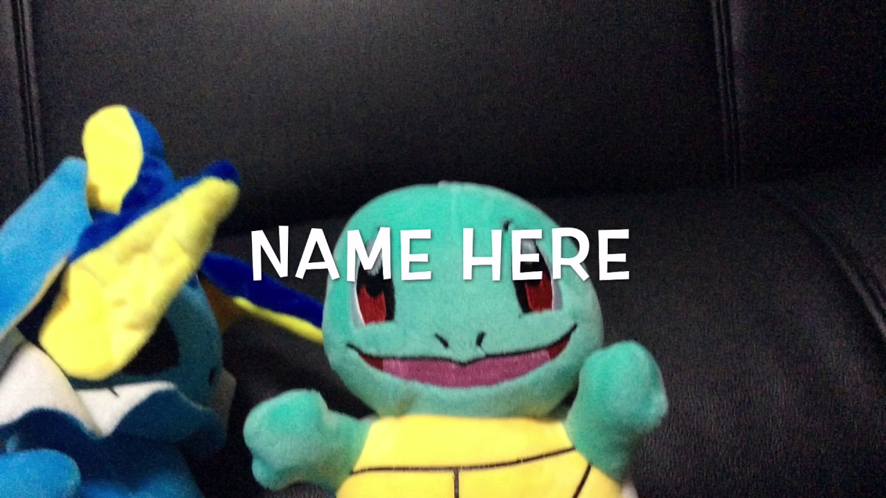 Pokémon Intro template(its rly bad who wants it gmail in desc) YouTube