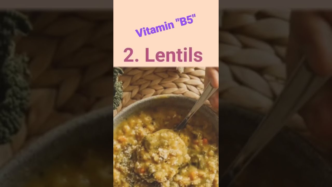 Top 5 Vitamin B5 Food Diet Jym B Complex