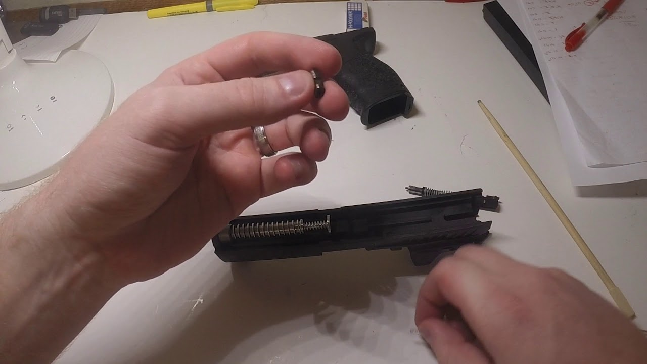 Walther PPQ M2 Trigger Firing pin block mod YouTube