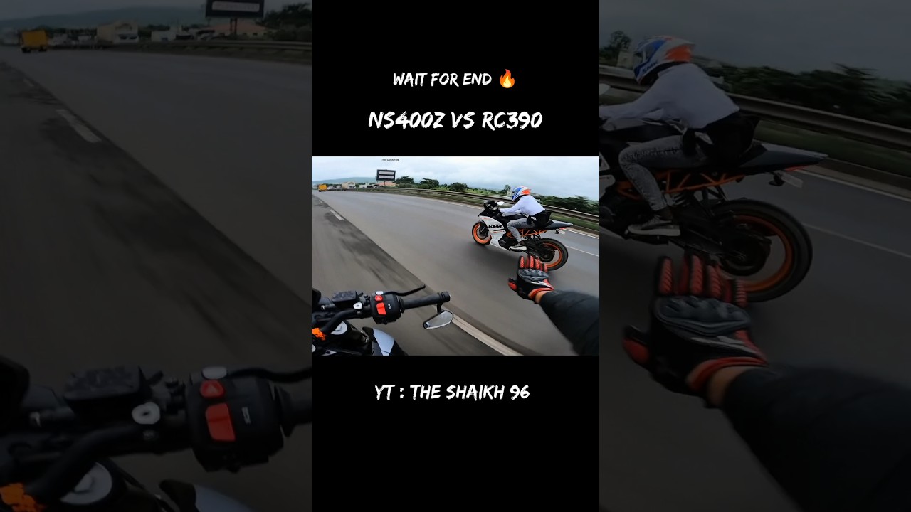 Ns400z vs rc390 b3 🔥⚡ .