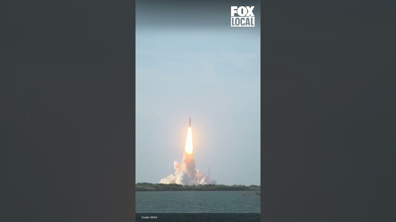 Artemis II rocket launches for the moon