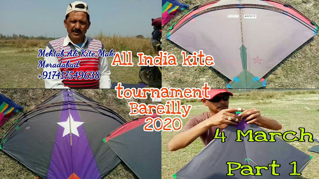 All India Kite Tournament Bareilly | 4th March 2020 | Part 1 | Kite Flying | Kite Fighting |