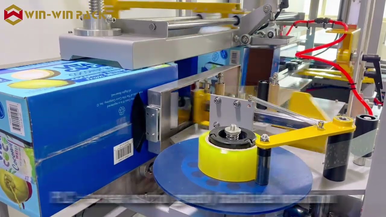 WIN-WIN PACK Horizontal Carton Erector WWP-840H30 / WWP-840H50 – Machine Overview 