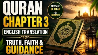 Quran Chapter 3 English Translation | Truth, Faith &amp; Guidance for Believers