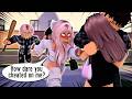 I helped my crush catch her boyfriend cheating | Story Roblox